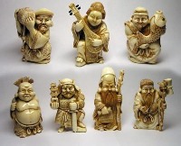Статуэтки на тематику “7 японских богов счастья“