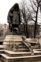 Памятник Лафонтену в Париже