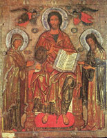 Деисус (Икона из Русского музея)