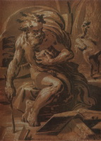 Диоген (Уго да Карпи, ок. 1530 г.)