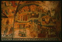 Сцена Страшного суда (церковь Ильи Пророка в Ярославле, 1715—1716 г.)