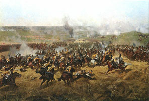 Панорама. Бородинская битва (Ф.А. Рубо)